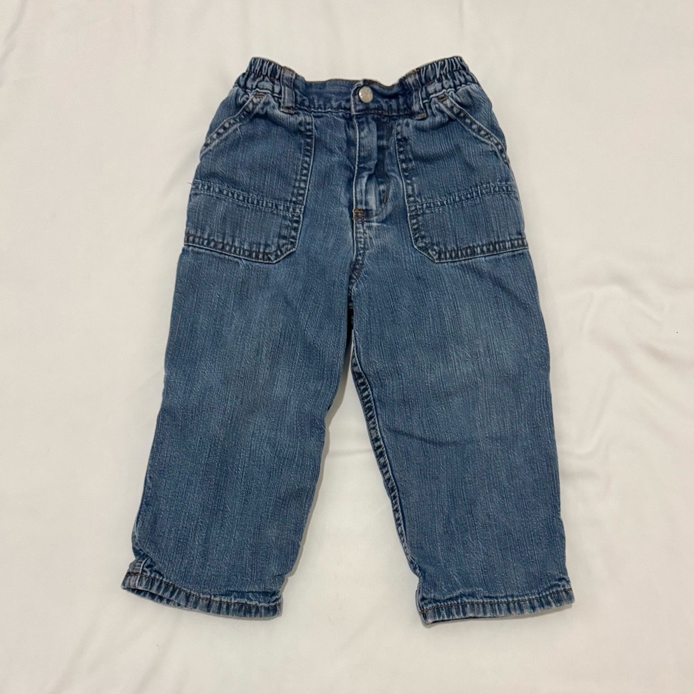 Vintage OshKosh B’Gosh Denim Jeans - Size 18 Months